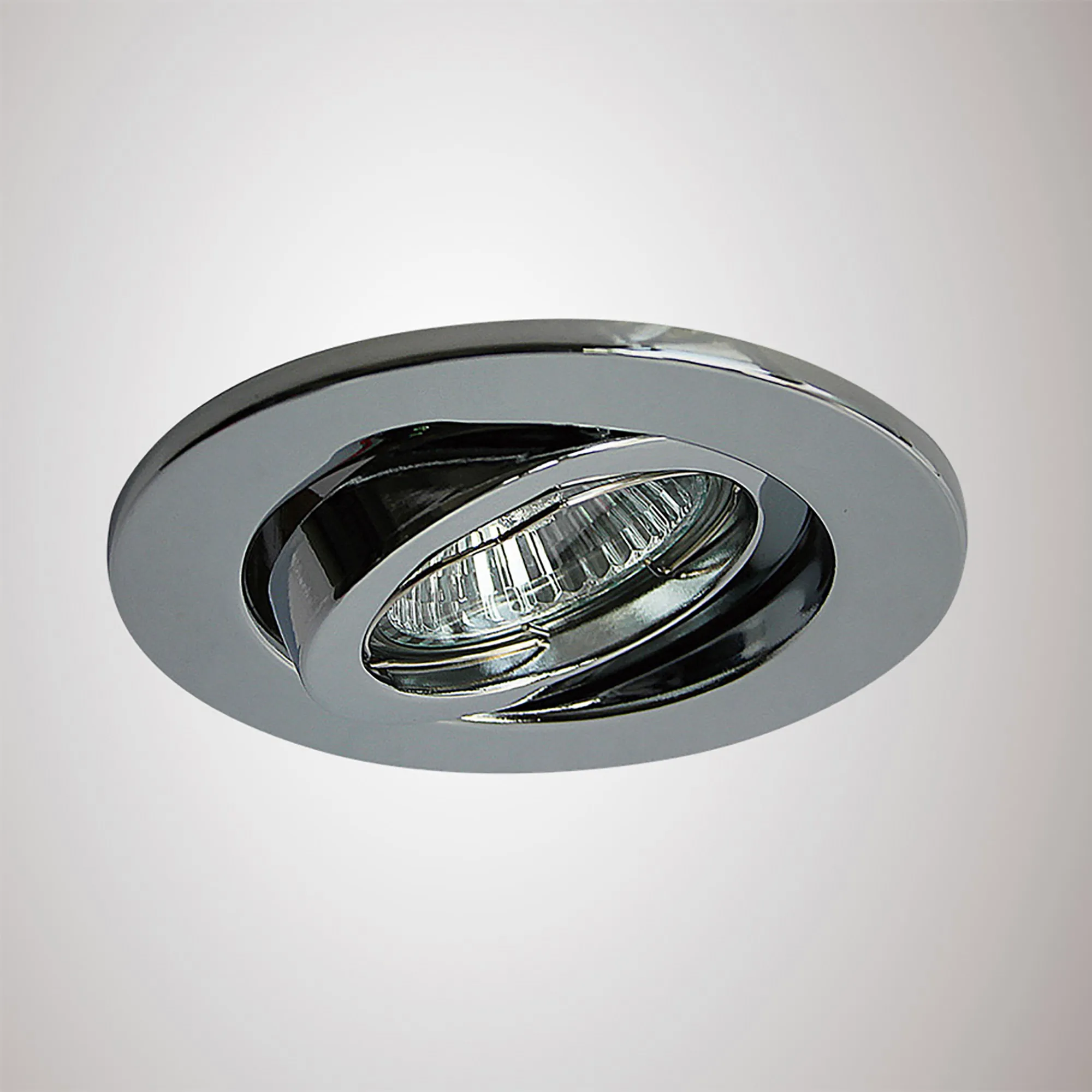 Hudson GU10 Adjustable Downlight, Cut Out 84mm Polished Chrome D0030  Deco Hudson